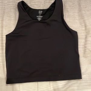 Gap Teen Girl Cropped Sports Bra in black sz 14-16
